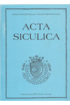 Acta Siculica 2013. *