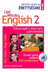 Last Minute English 2 - Emelt szint szóbeli - Próbavizsgák a képernyőn, gyakorlatokkal - DVD melléklettel